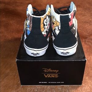 Disney skate high top vans